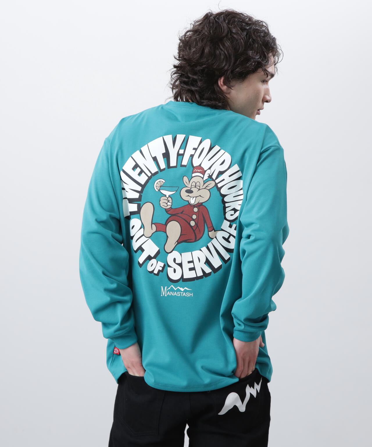 MANASTASH/マナスタッシュ/RE:POLY L/S TEE 24HRS