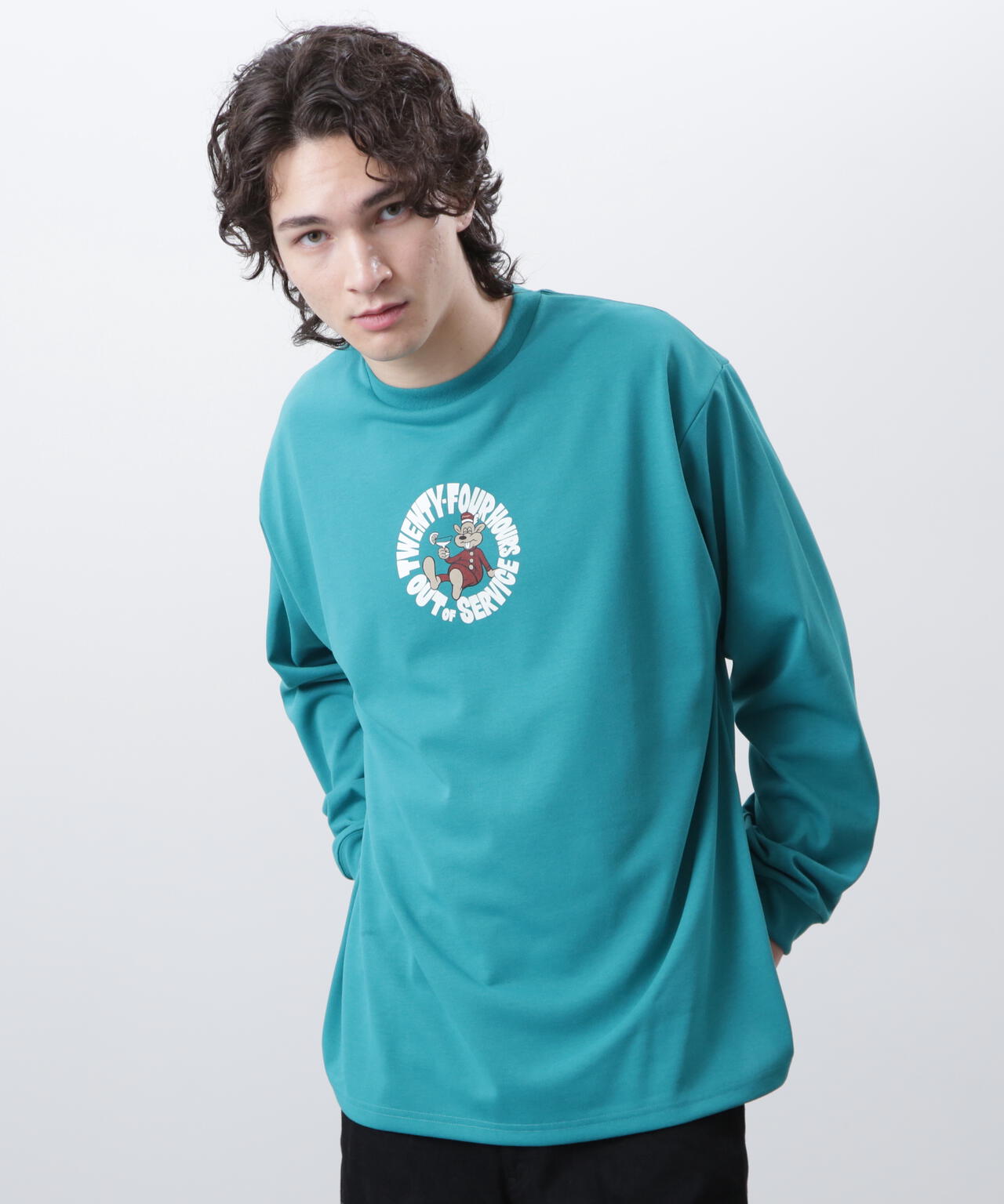 MANASTASH/マナスタッシュ/RE:POLY L/S TEE 24HRS