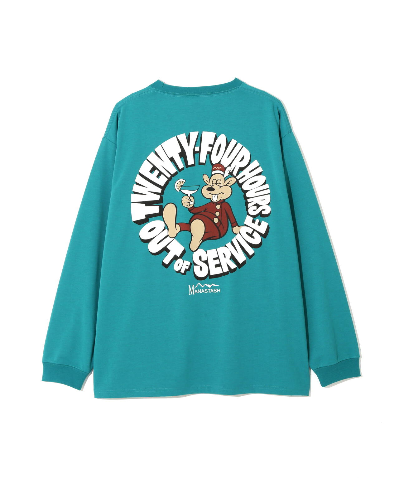 MANASTASH/マナスタッシュ/RE:POLY L/S TEE 24HRS