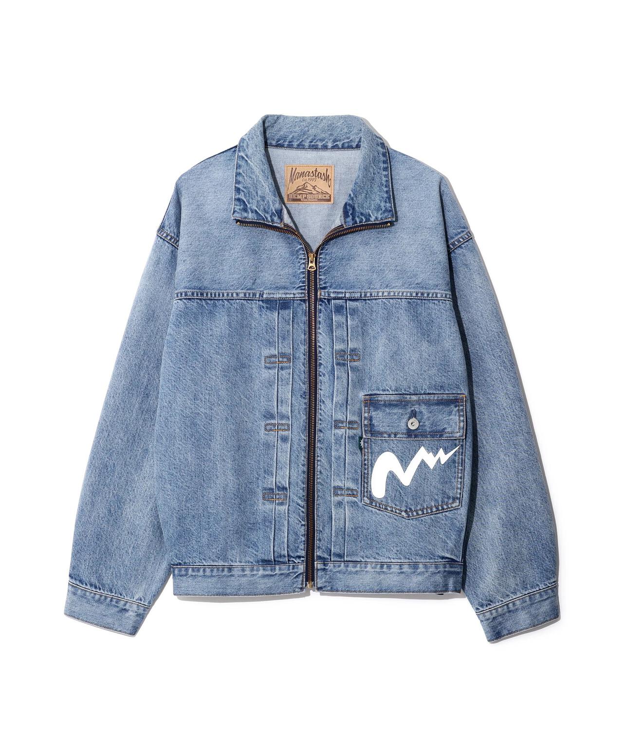 MANASTASH/マナスタッシュ/MS DENIM ZIP JACKET/デニムジップジャケット