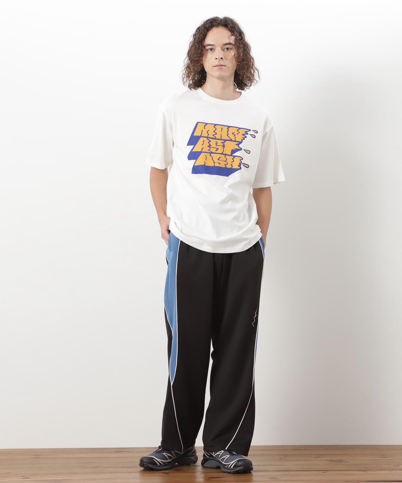 MANASTASH/マナスタッシュ/PANEL TRACK PANTS/パネルトラックパンツ