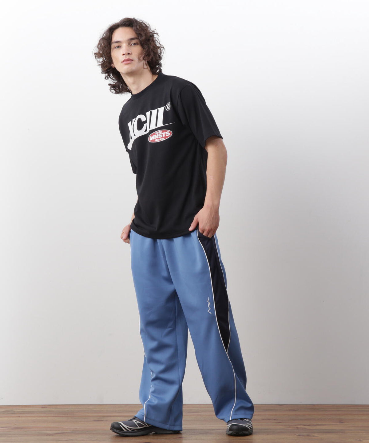 MANASTASH/マナスタッシュ/PANEL TRACK PANTS/パネルトラックパンツ