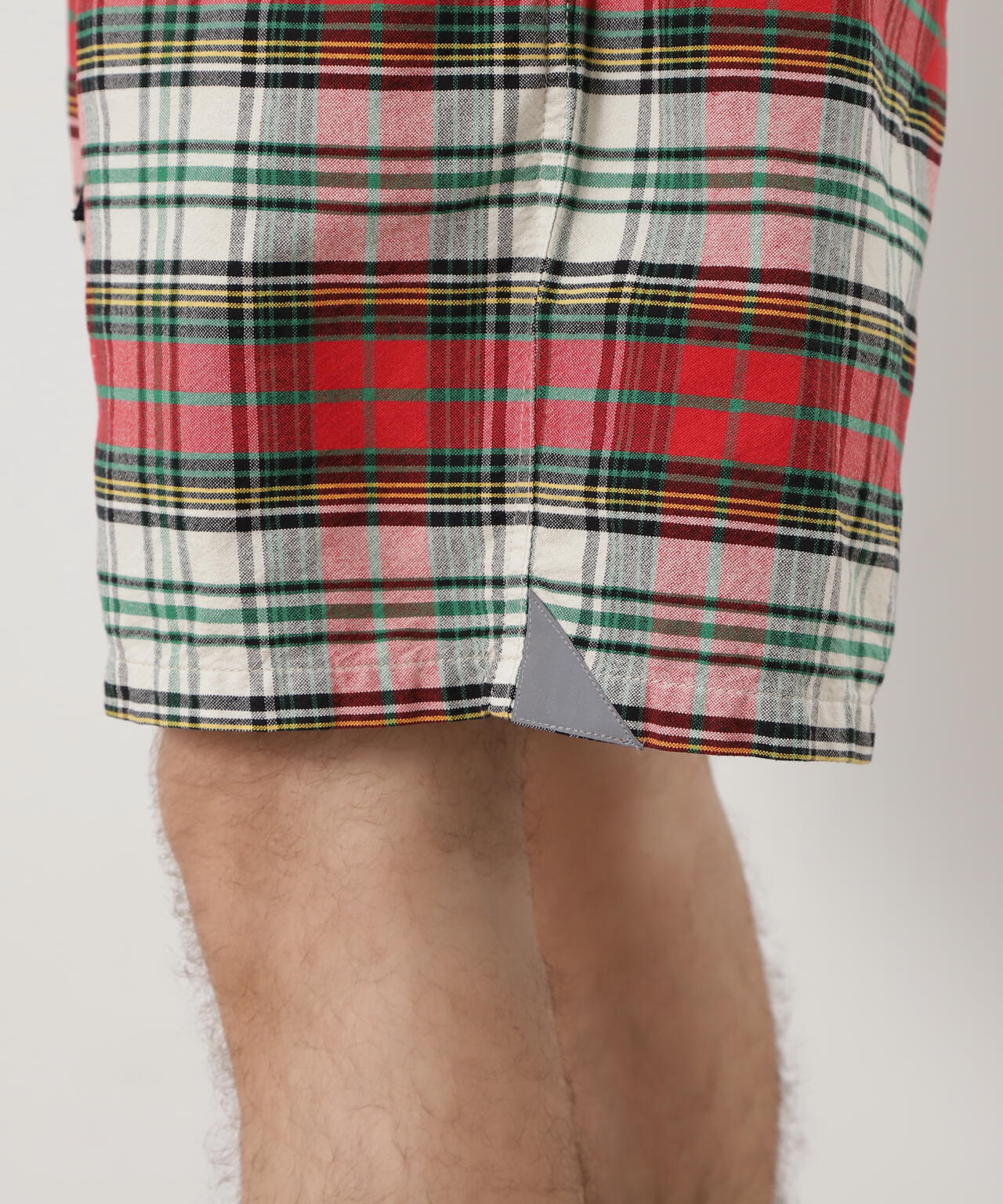MANASTASH/マナスタッシュ/WASHED PLAID SHORT