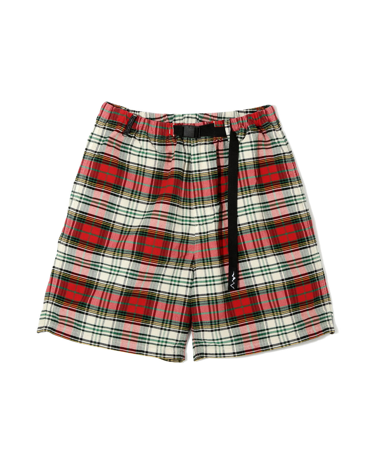 MANASTASH/マナスタッシュ/WASHED PLAID SHORT