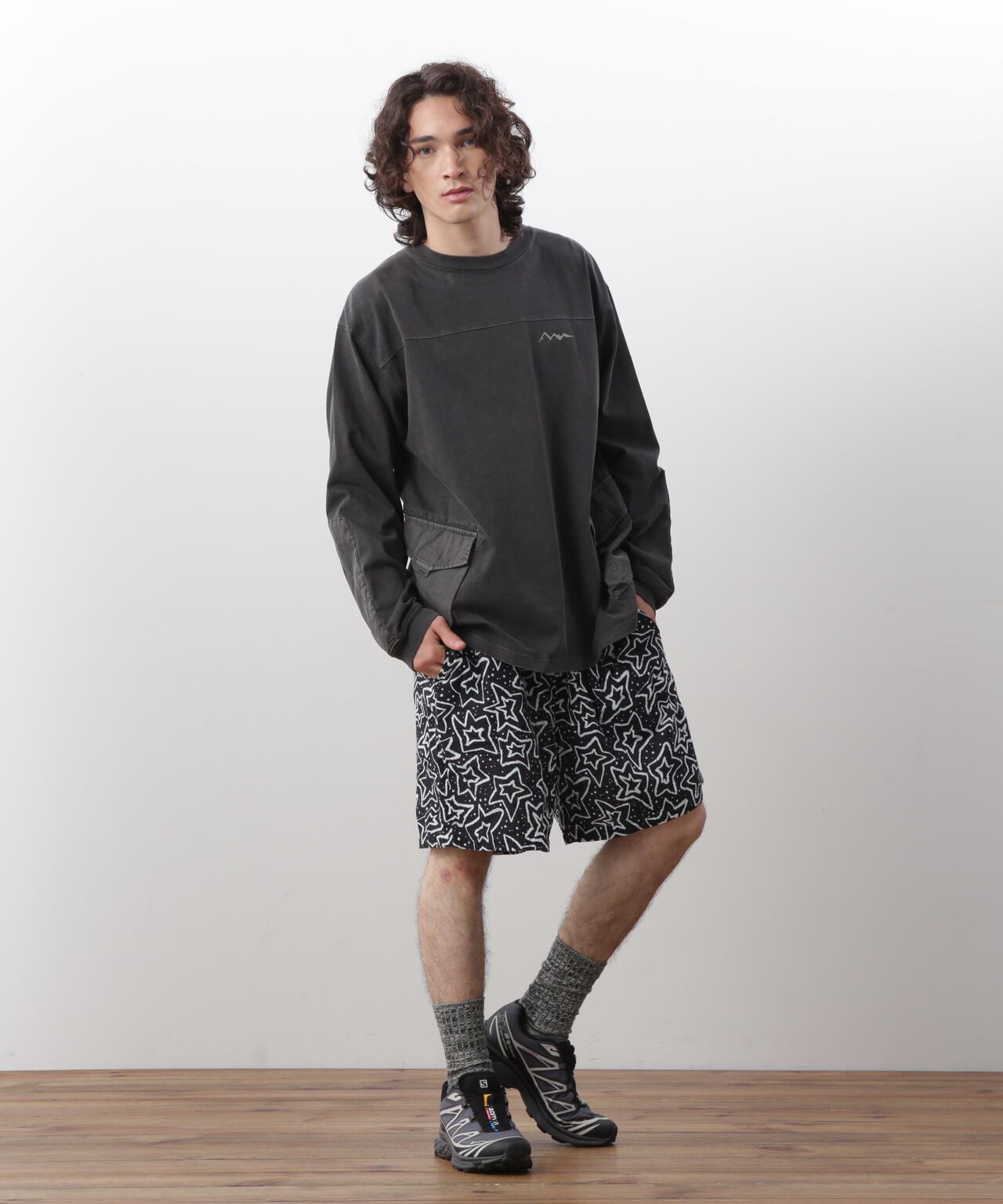MANASTASH/マナスタッシュ/GAUZE MANALOHA SHORT