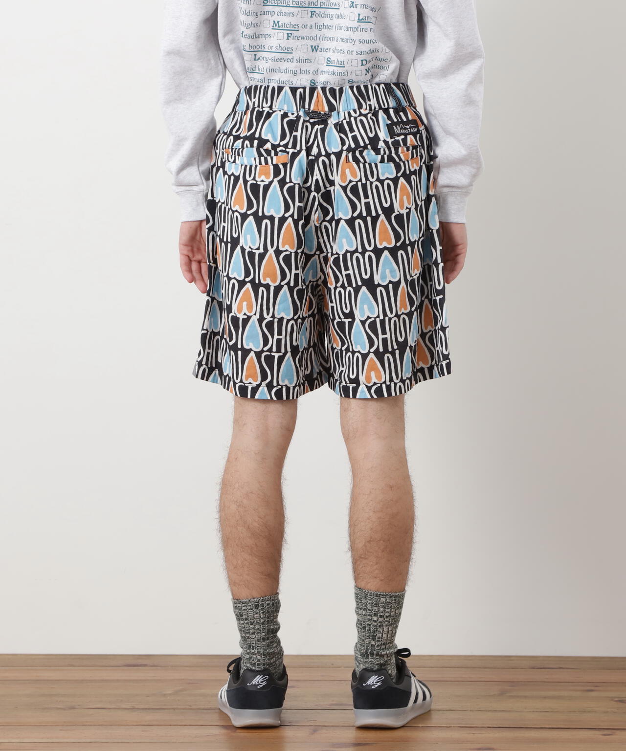 MANASTASH/マナスタッシュ/GAUZE MANALOHA SHORT