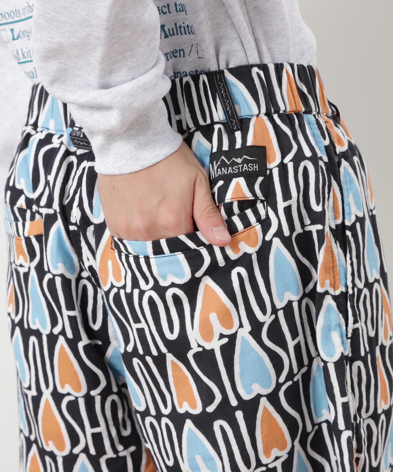 MANASTASH/マナスタッシュ/GAUZE MANALOHA SHORT