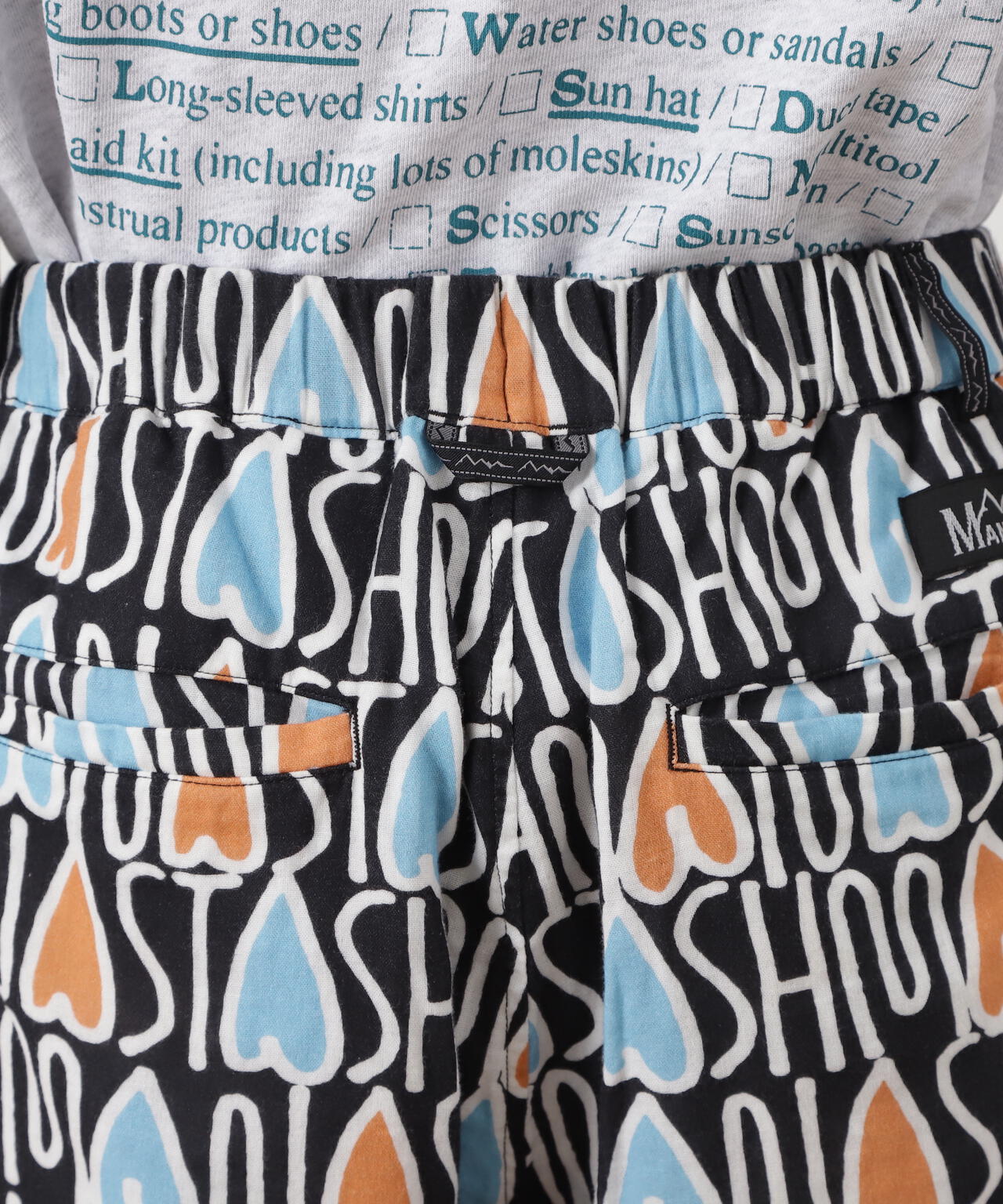 MANASTASH/マナスタッシュ/GAUZE MANALOHA SHORT