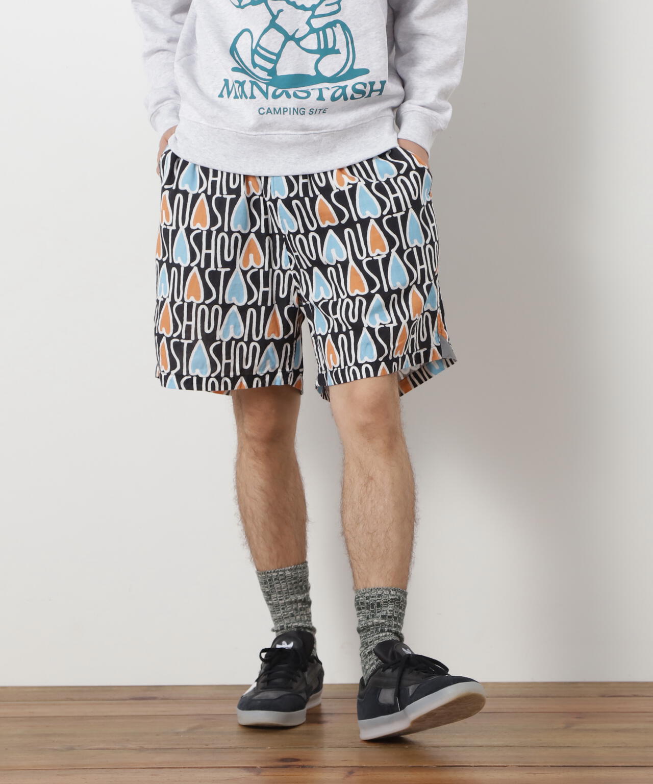 MANASTASH/マナスタッシュ/GAUZE MANALOHA SHORT