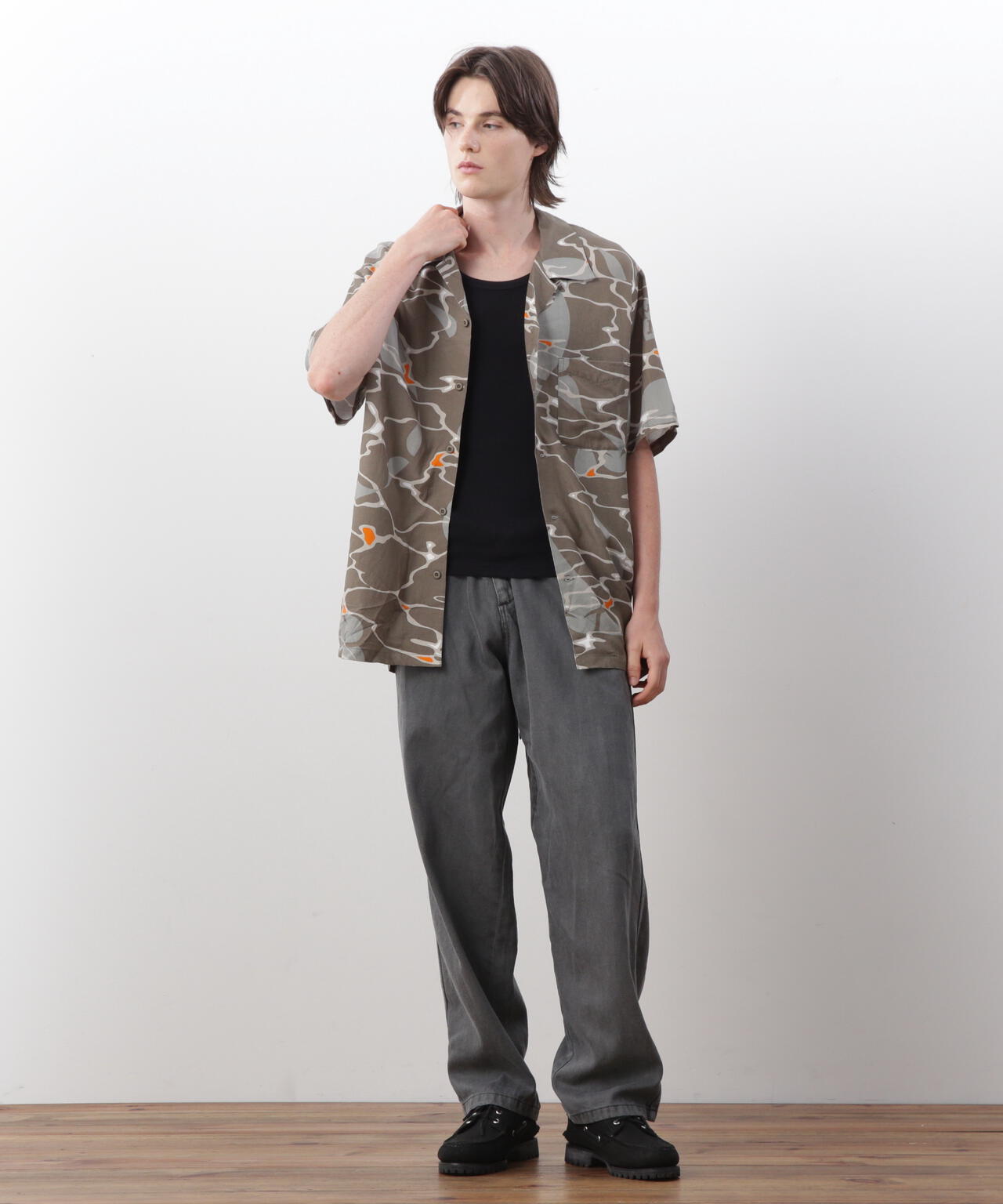 MANASTASH/マナスタッシュ/MHAK LITHUM S/S SHIRTS