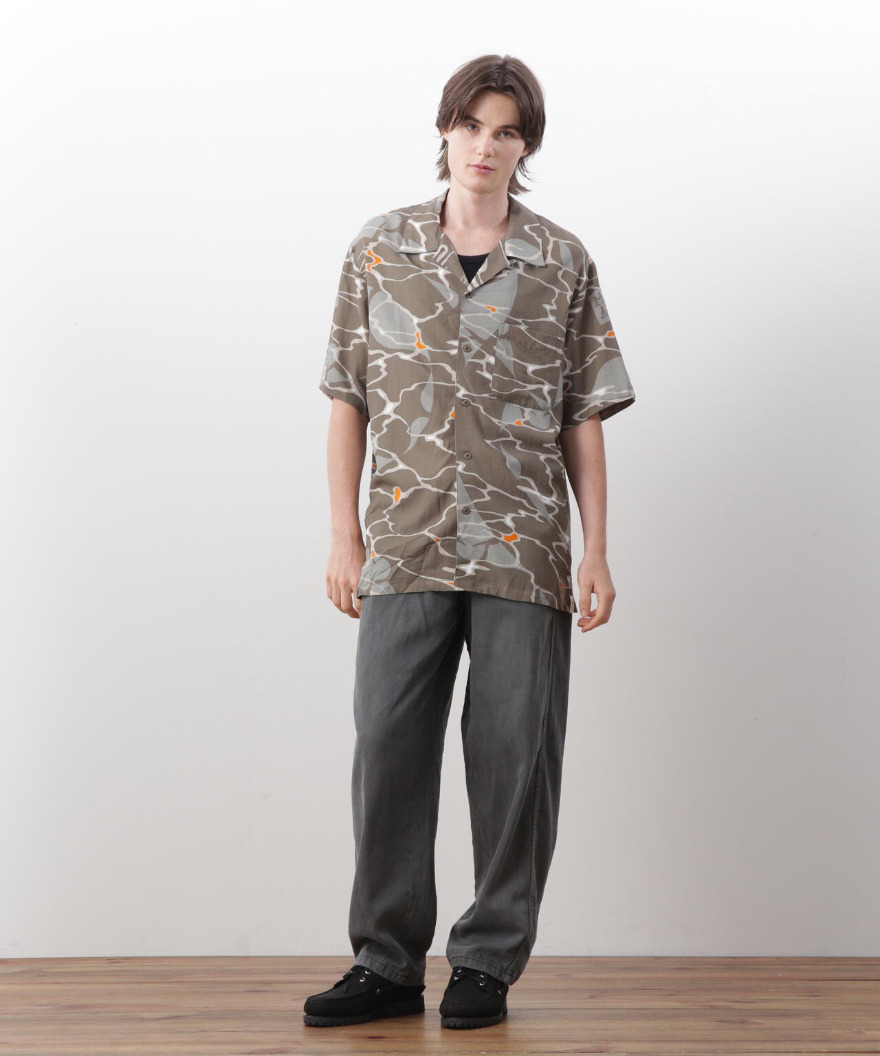 MANASTASH/マナスタッシュ/MHAK LITHUM S/S SHIRTS