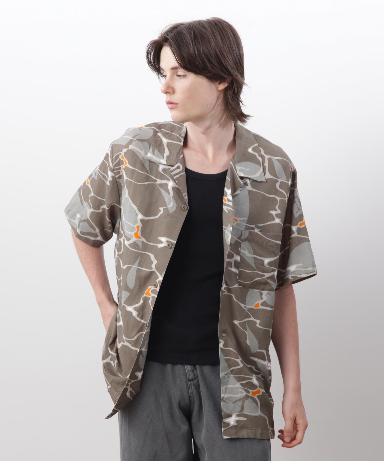 MANASTASH/マナスタッシュ/MHAK LITHUM S/S SHIRTS