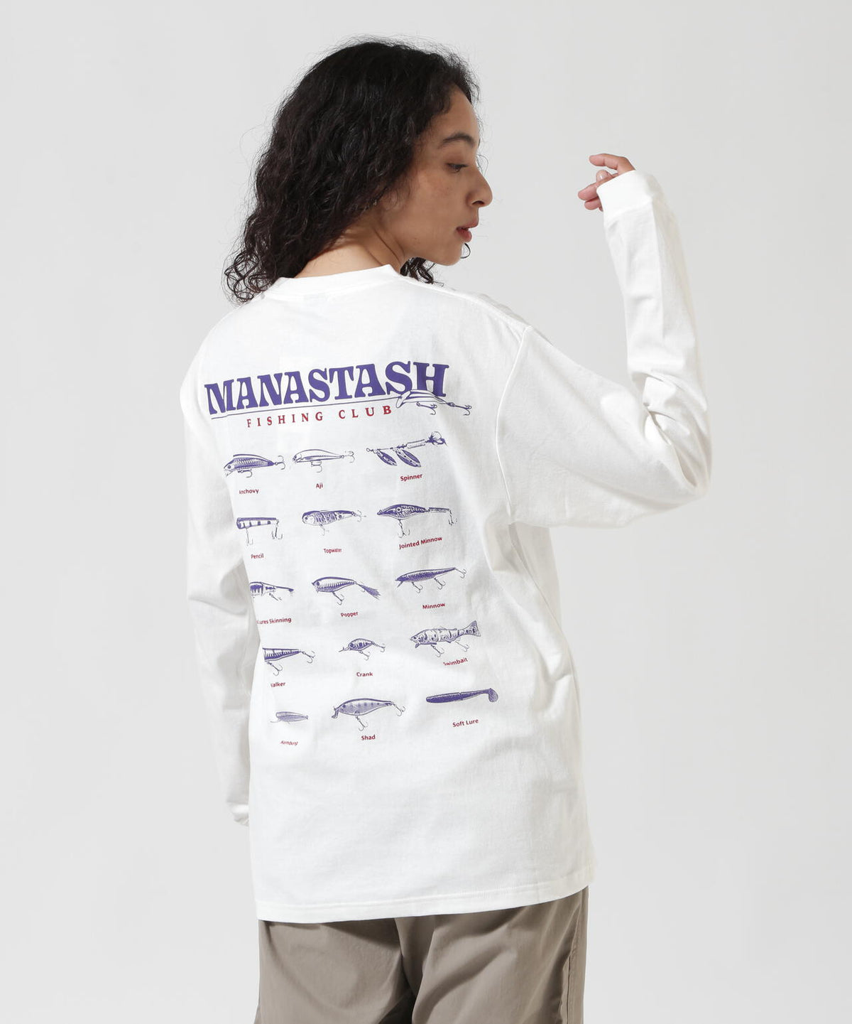 MANASTASH/マナスタッシュ/CiTee L/S TEE LURE/シティロンT ルアー
