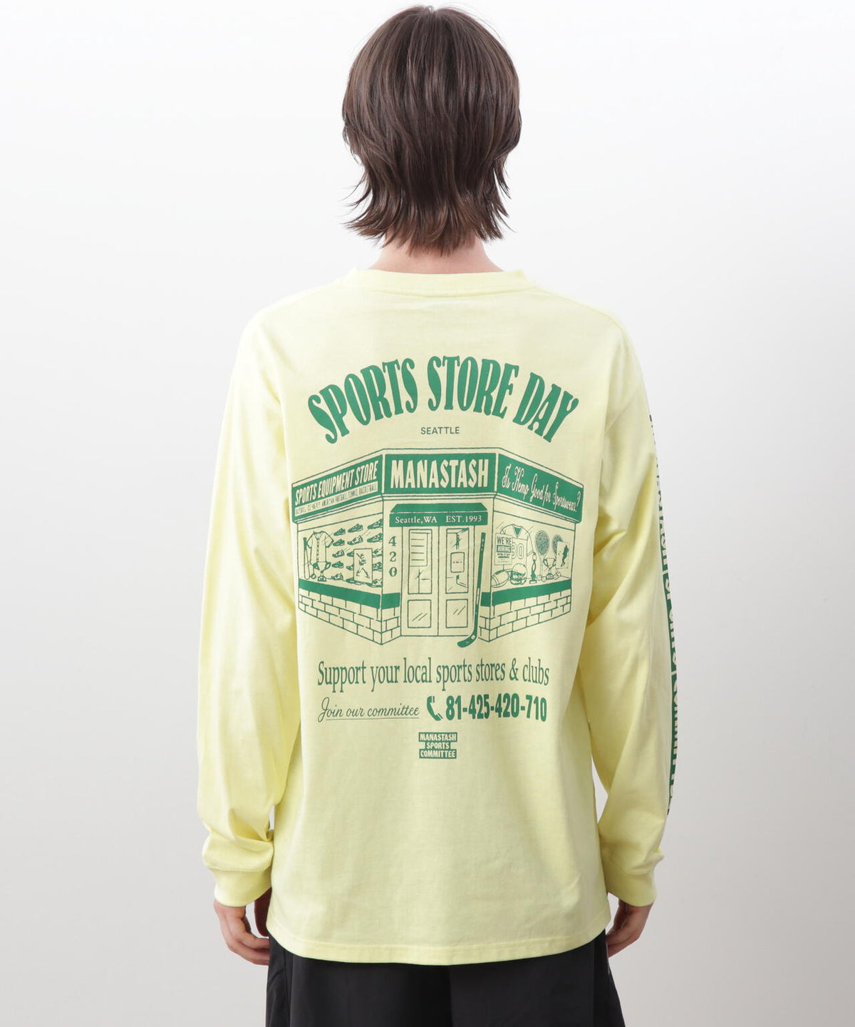 MANASTASH/マナスタッシュ/CiTee L/S TEE SSD /シティ ロンT