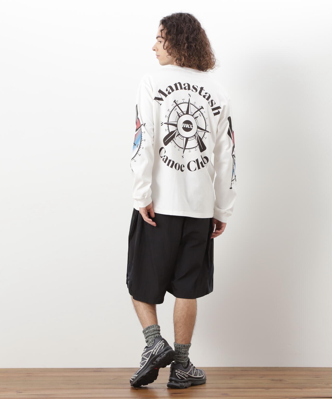 MANASTASH/マナスタッシュ/PUMICE L/S TEE MCC