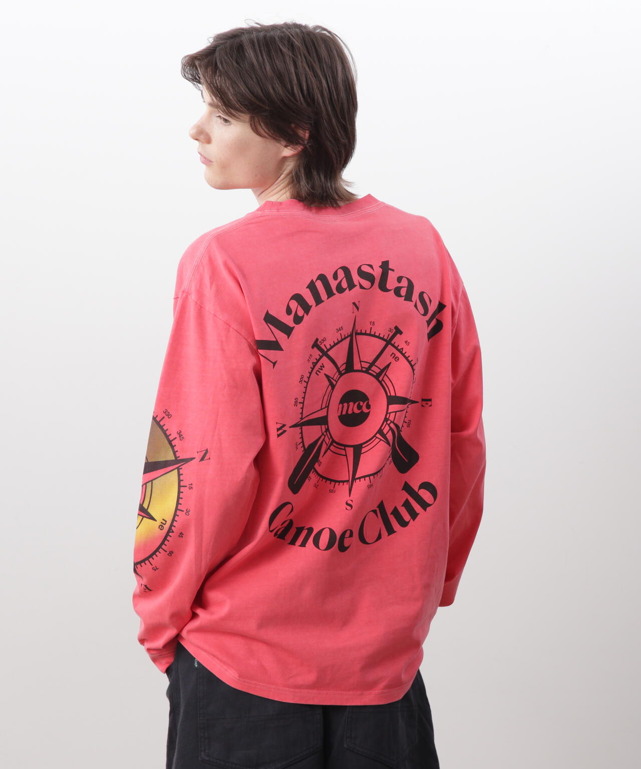 MANASTASH/マナスタッシュ/PUMICE L/S TEE MCC