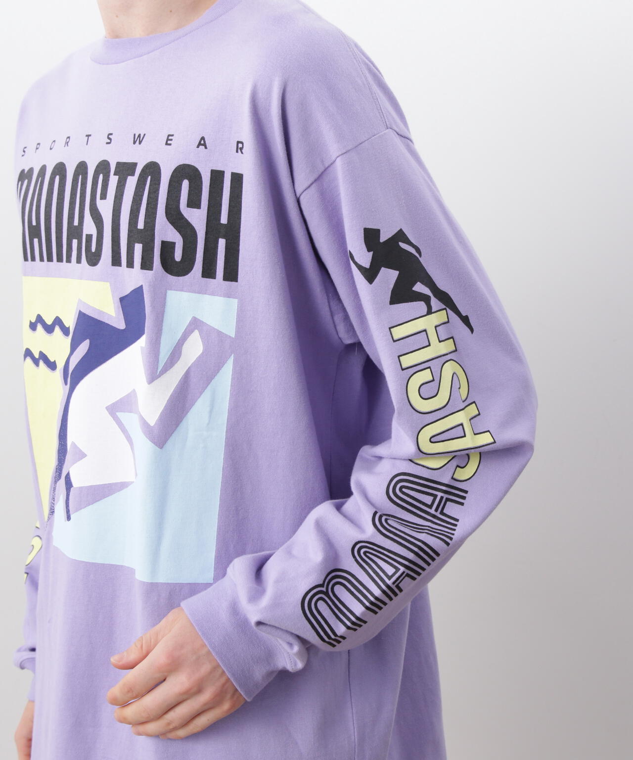 MANASTASH/マナスタッシュ/RE:CTN L/S TEE T&F
