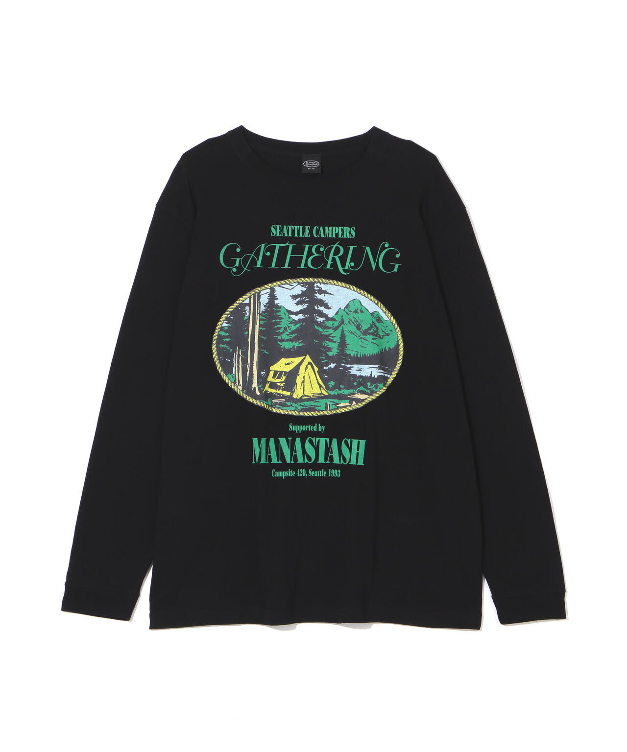 MANASTASH/マナスタッシュ/ L/S TEE CAMPERS GATHERING