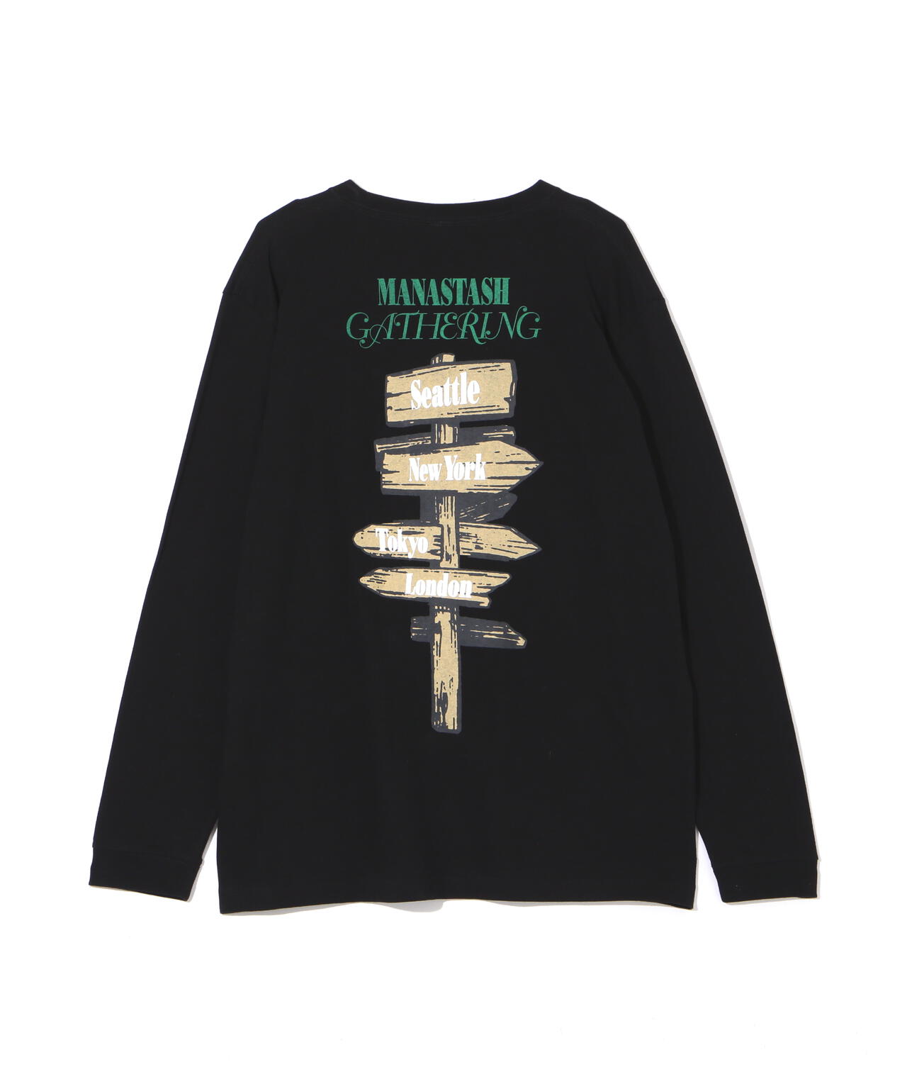 MANASTASH/マナスタッシュ/ L/S TEE CAMPERS GATHERING