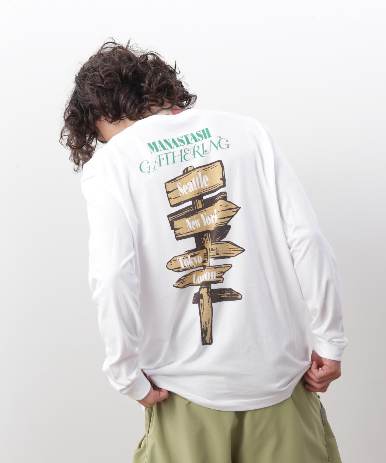 MANASTASH/マナスタッシュ/ L/S TEE CAMPERS GATHERING