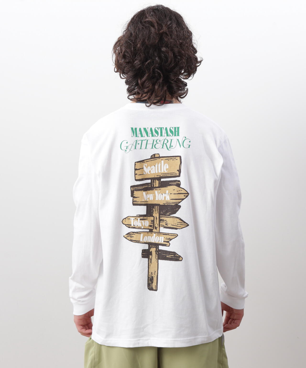 MANASTASH/マナスタッシュ/ L/S TEE CAMPERS GATHERING