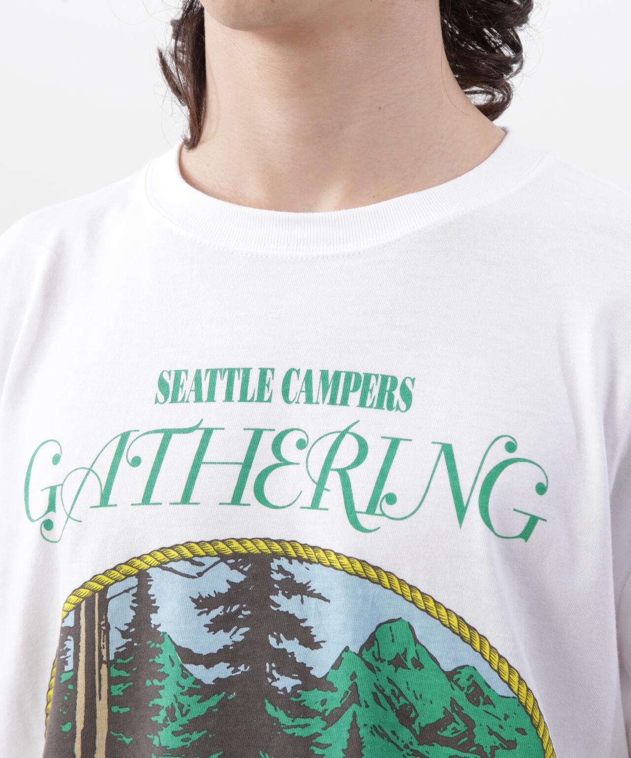 MANASTASH/マナスタッシュ/ L/S TEE CAMPERS GATHERING