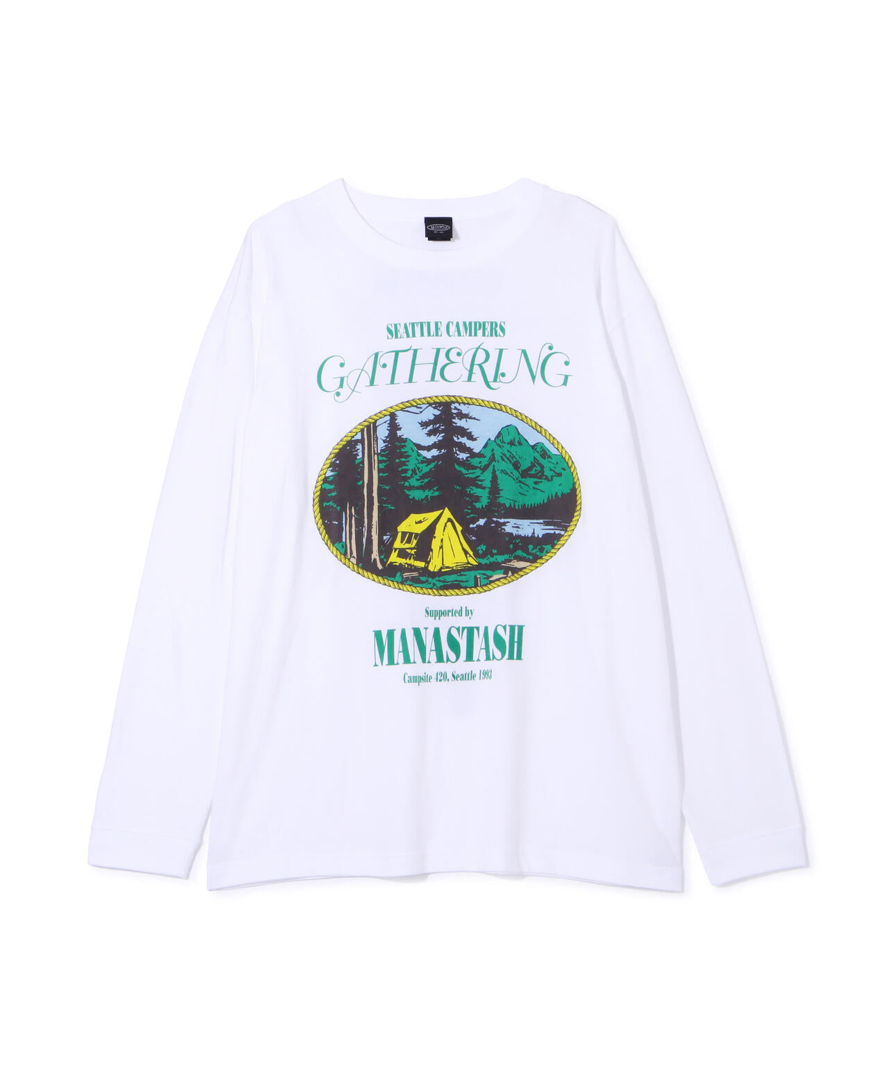 MANASTASH/マナスタッシュ/ L/S TEE CAMPERS GATHERING