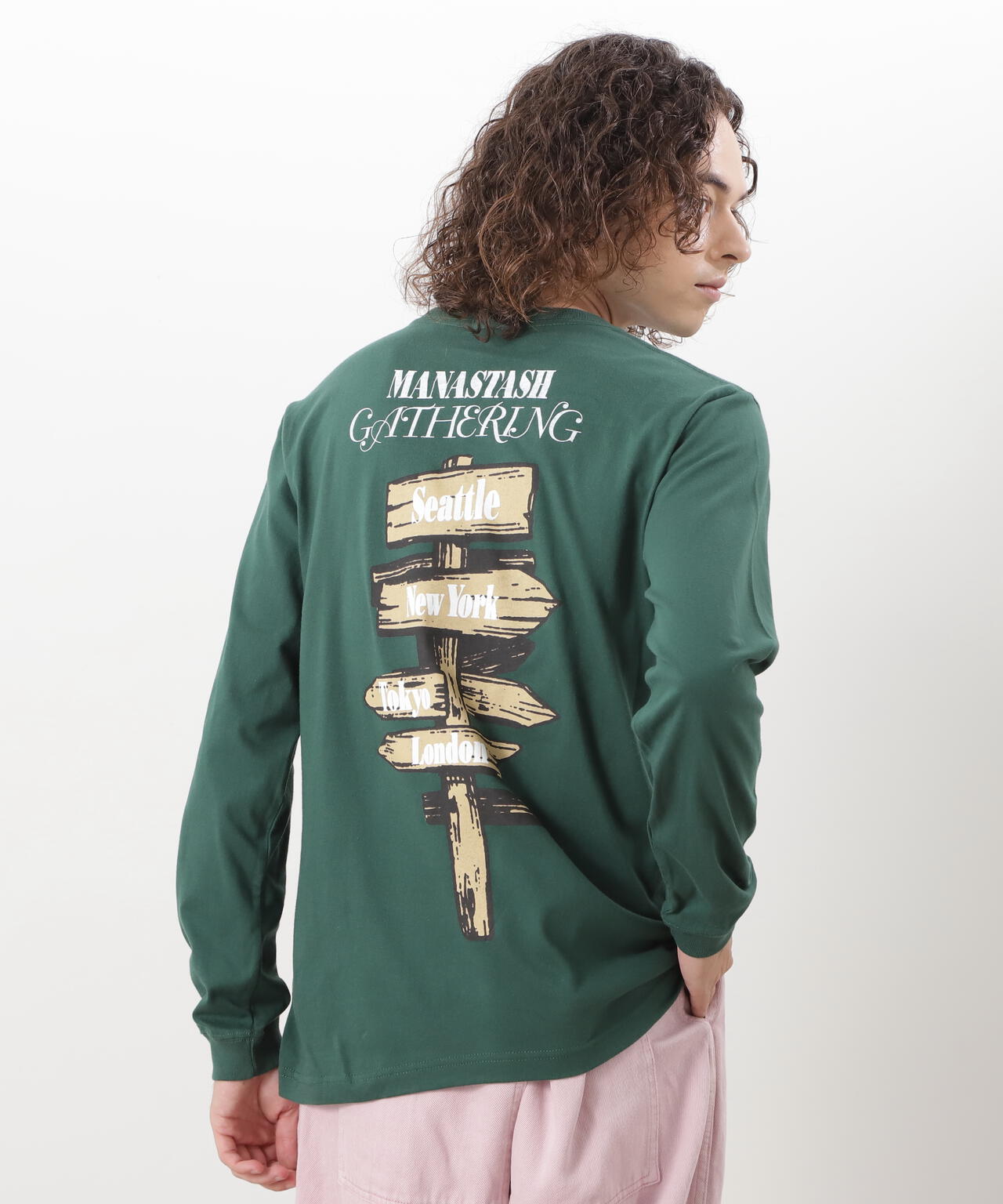 MANASTASH/マナスタッシュ/ L/S TEE CAMPERS GATHERING