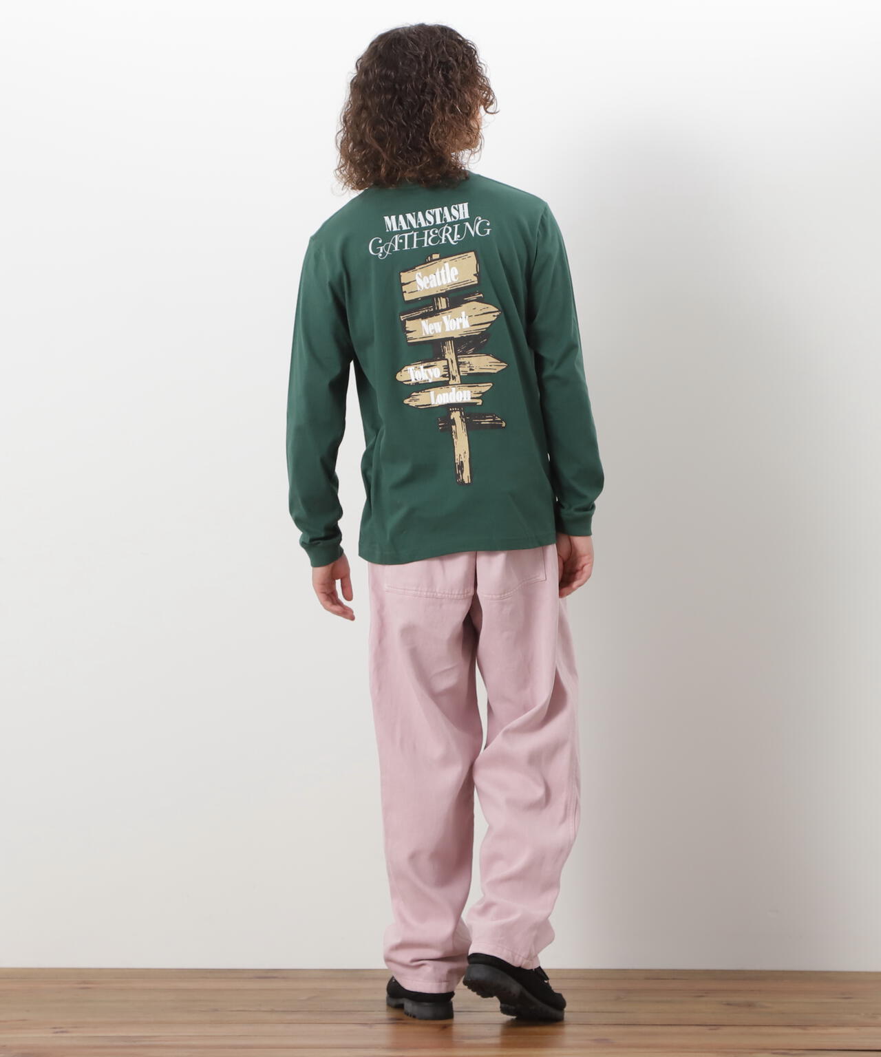 MANASTASH/マナスタッシュ/ L/S TEE CAMPERS GATHERING