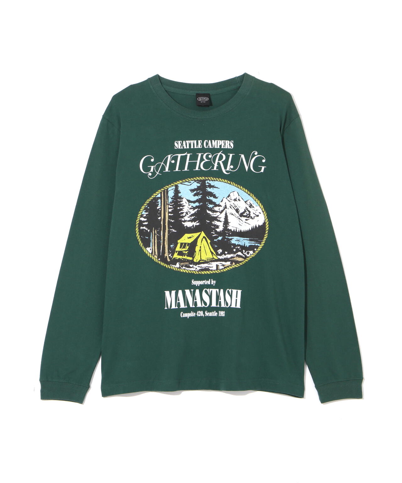 MANASTASH/マナスタッシュ/ L/S TEE CAMPERS GATHERING