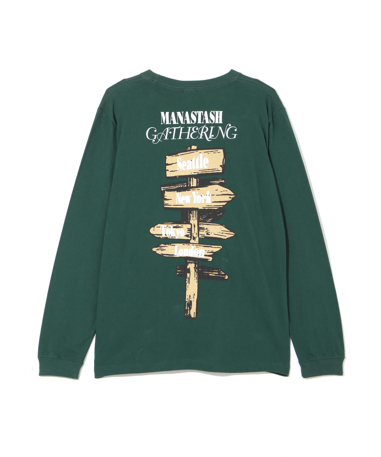 MANASTASH/マナスタッシュ/ L/S TEE CAMPERS GATHERING
