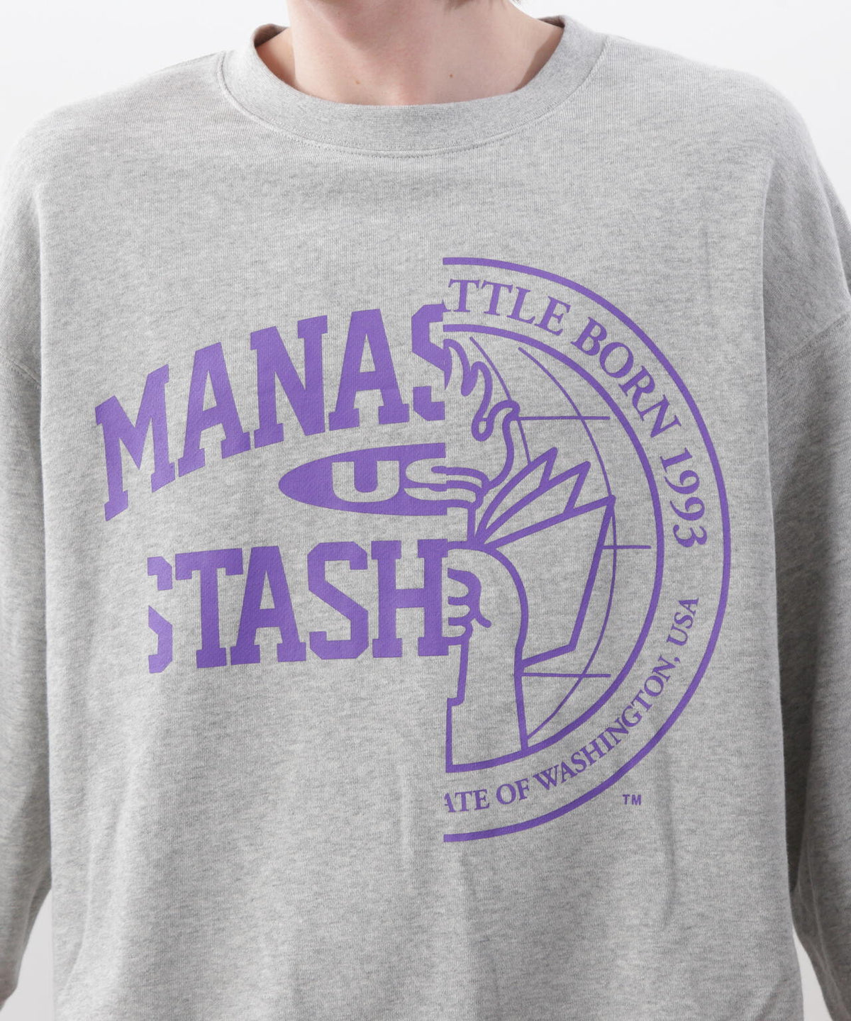 MANASTASH/マナスタッシュ/CiTee SWEAT COLLEGIATE