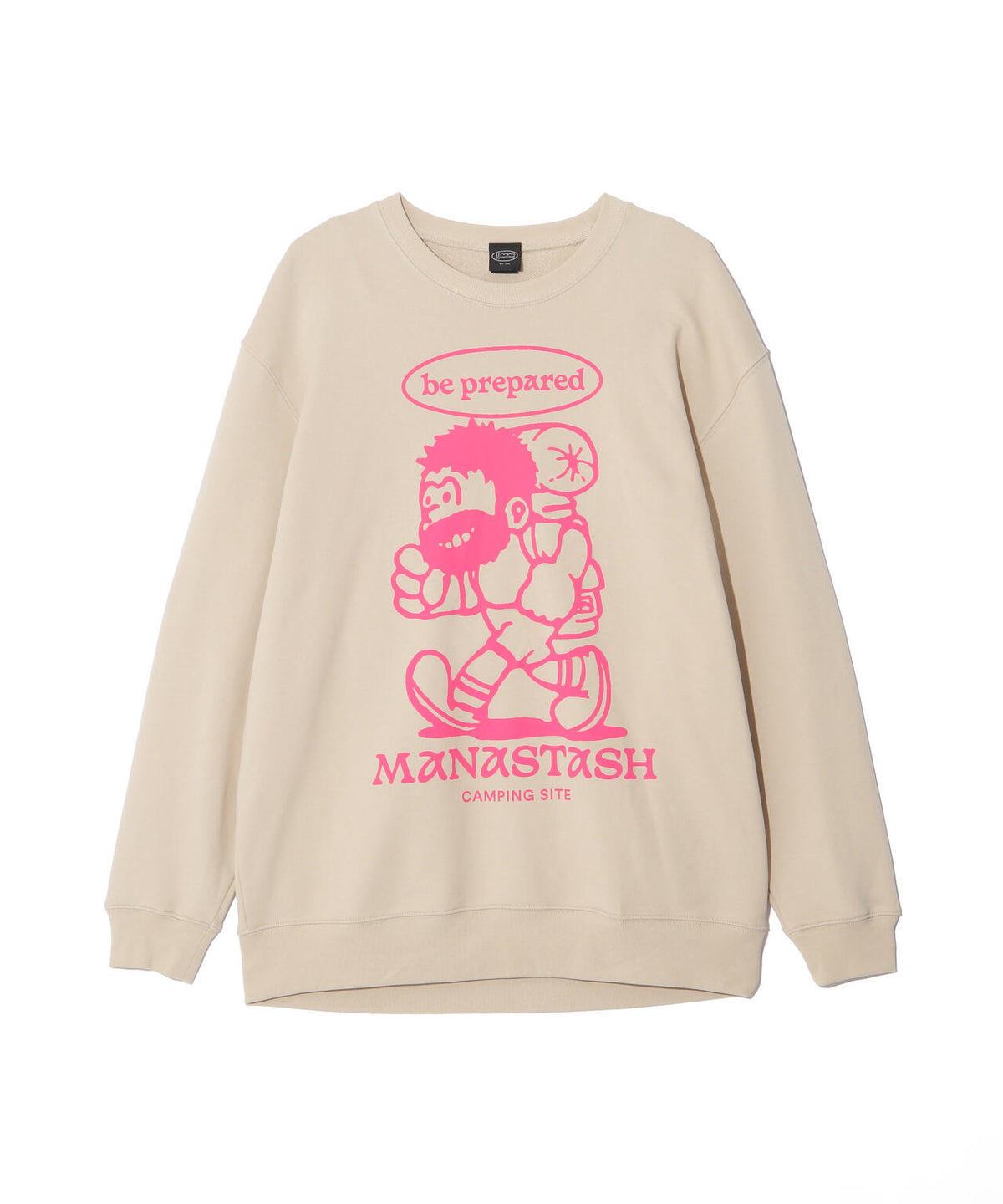 MANASTASH/マナスタッシュ/CREW SWEAT BE PREPARED