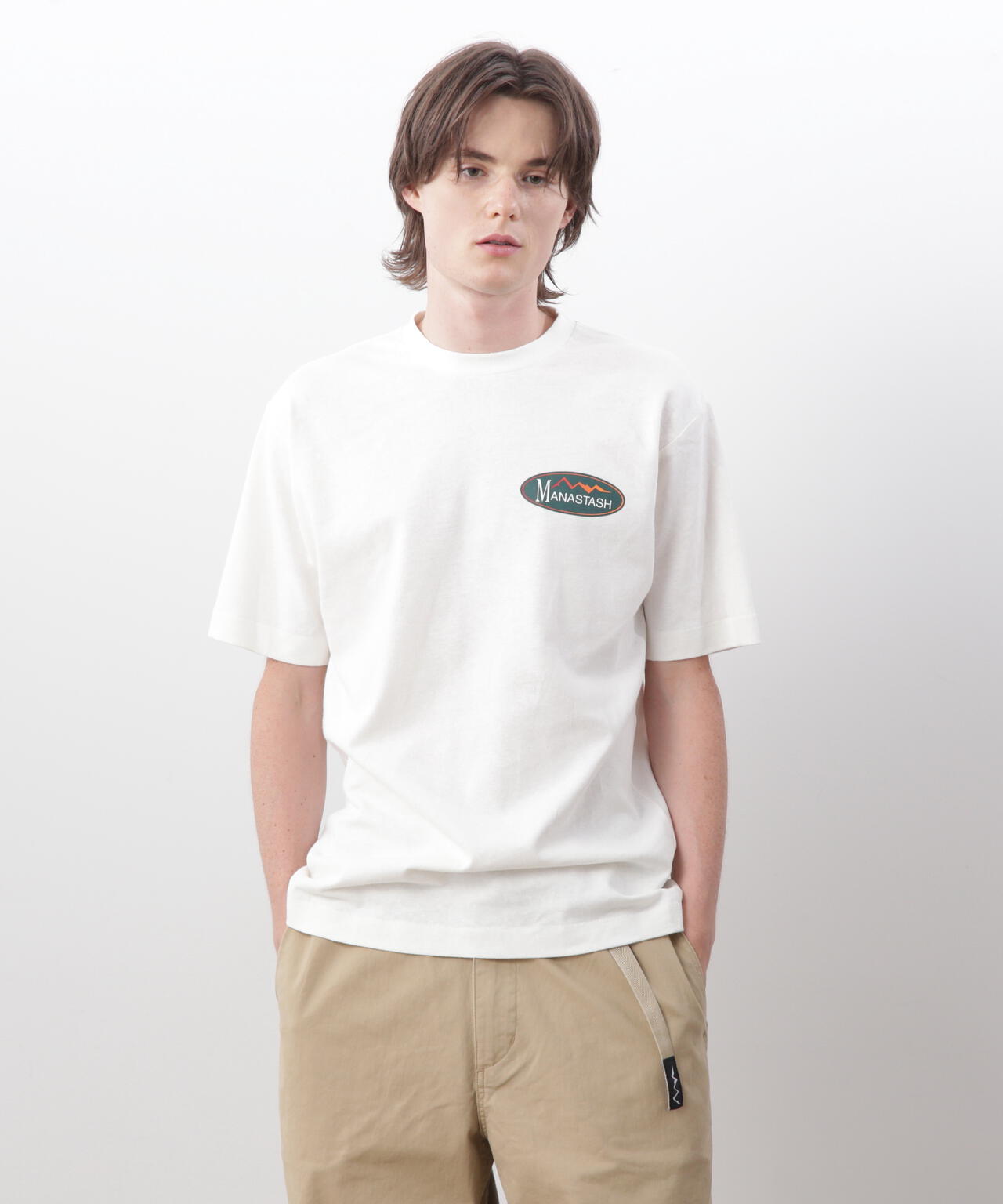 MANASTASH/マナスタッシュ/HEMP TEE ORIGINAL LOGO