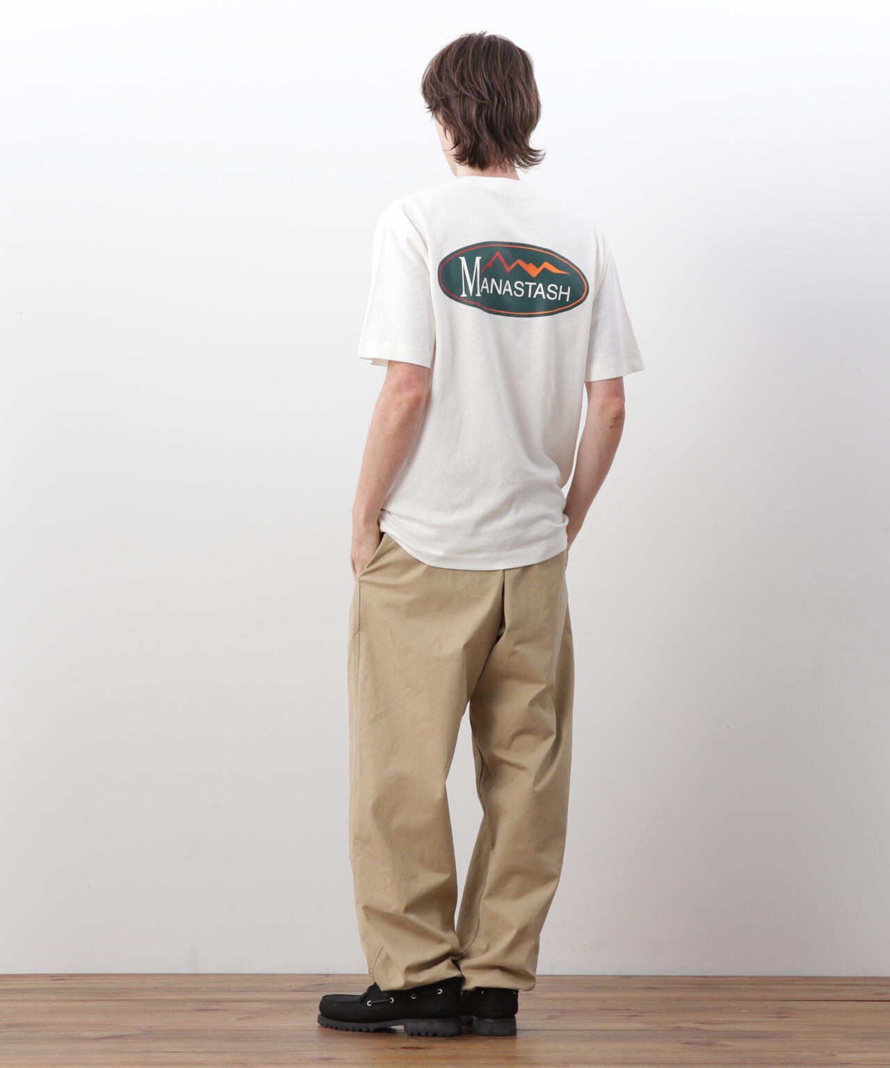MANASTASH/マナスタッシュ/HEMP TEE ORIGINAL LOGO