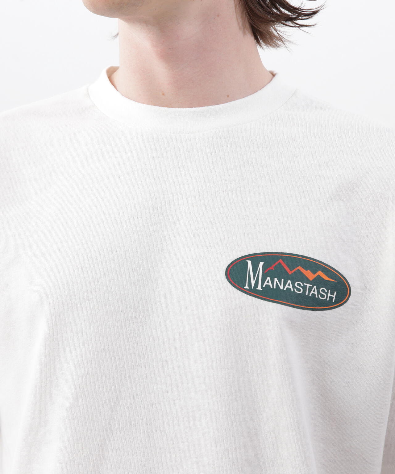 MANASTASH/マナスタッシュ/HEMP TEE ORIGINAL LOGO