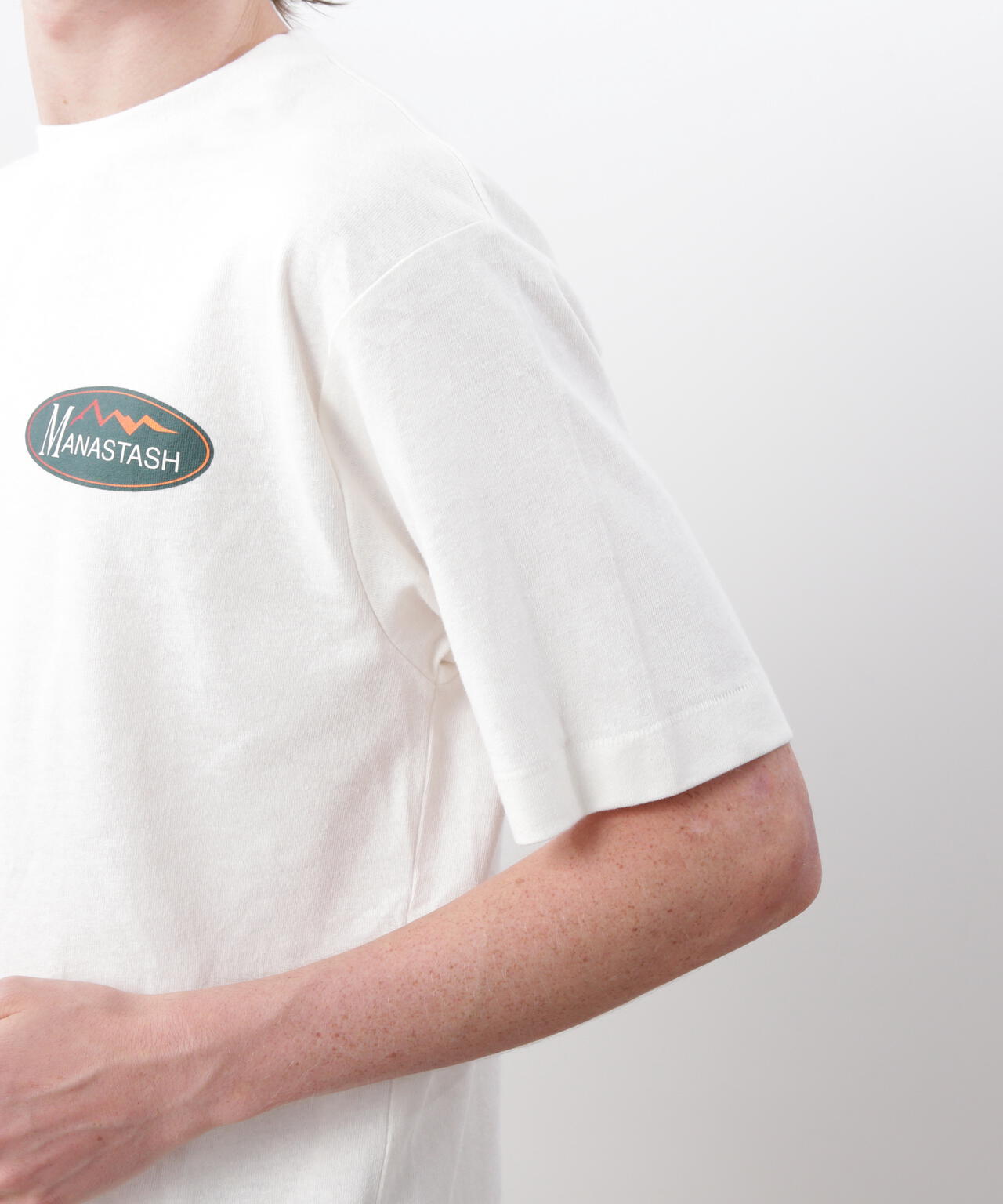 MANASTASH/マナスタッシュ/HEMP TEE ORIGINAL LOGO