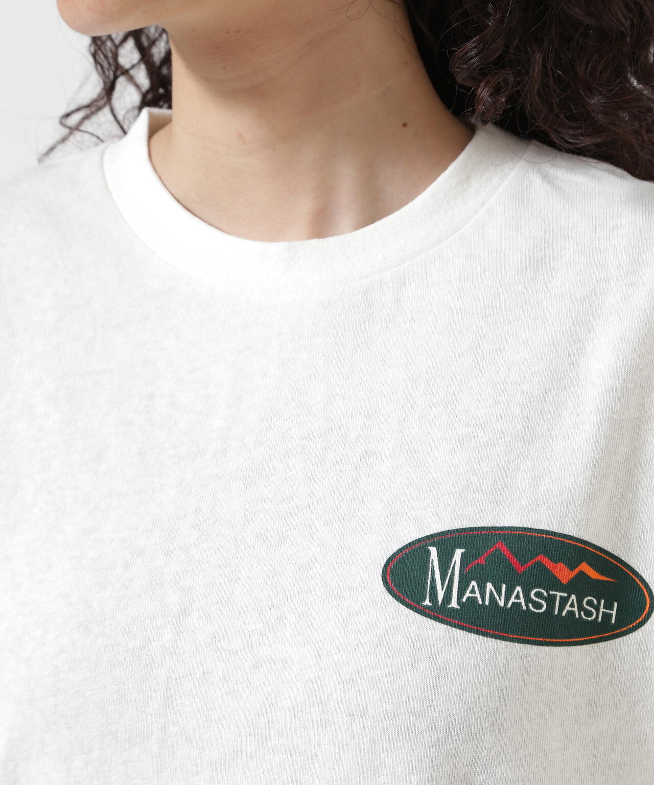 MANASTASH/マナスタッシュ/HEMP TEE ORIGINAL LOGO