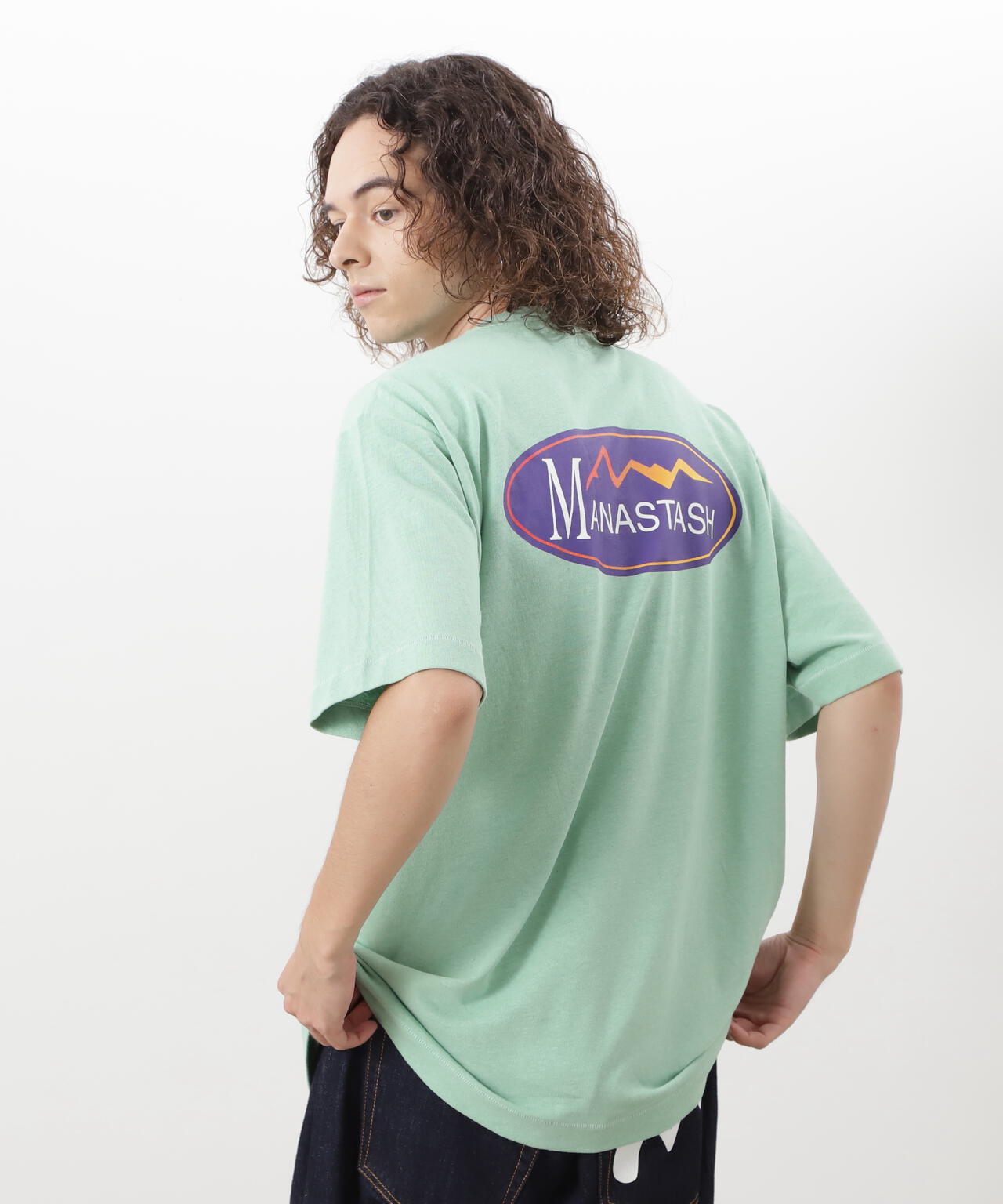 MANASTASH/マナスタッシュ/HEMP TEE ORIGINAL LOGO