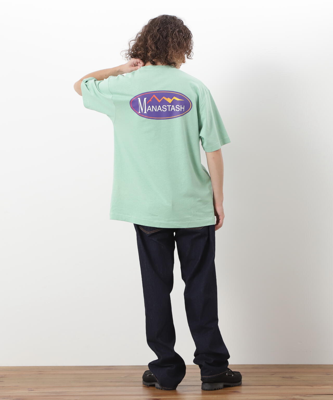 MANASTASH/マナスタッシュ/HEMP TEE ORIGINAL LOGO