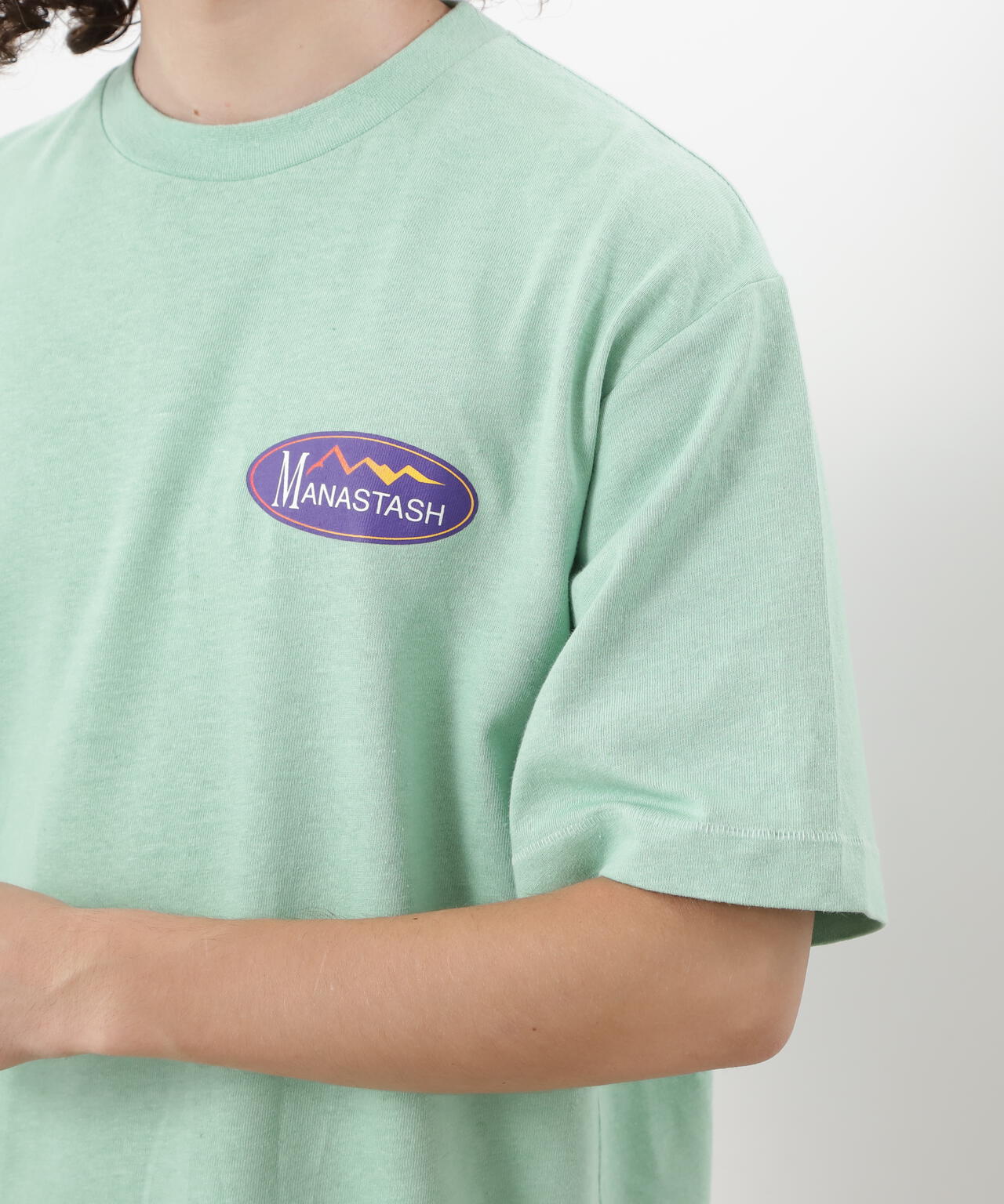 MANASTASH/マナスタッシュ/HEMP TEE ORIGINAL LOGO