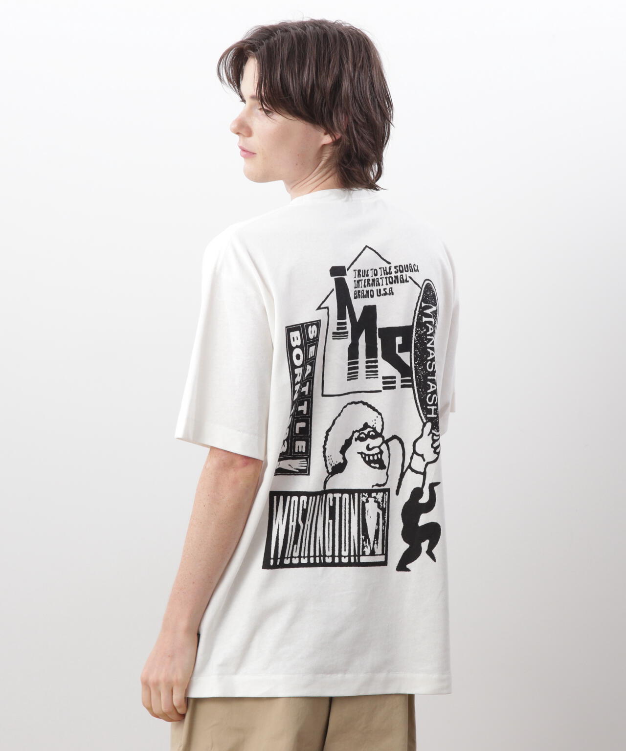 MANASTASH/マナスタッシュ/HEMP TEE JUMBLE