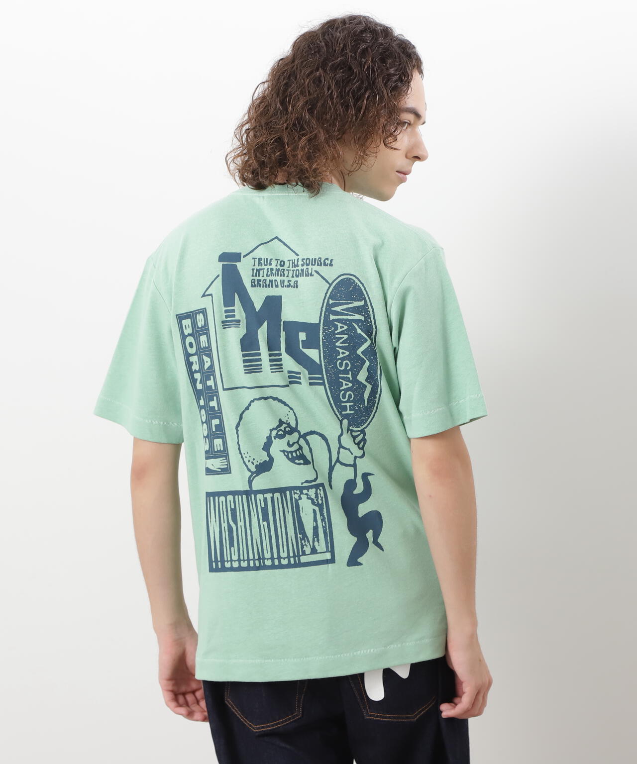 MANASTASH/マナスタッシュ/HEMP TEE JUMBLE