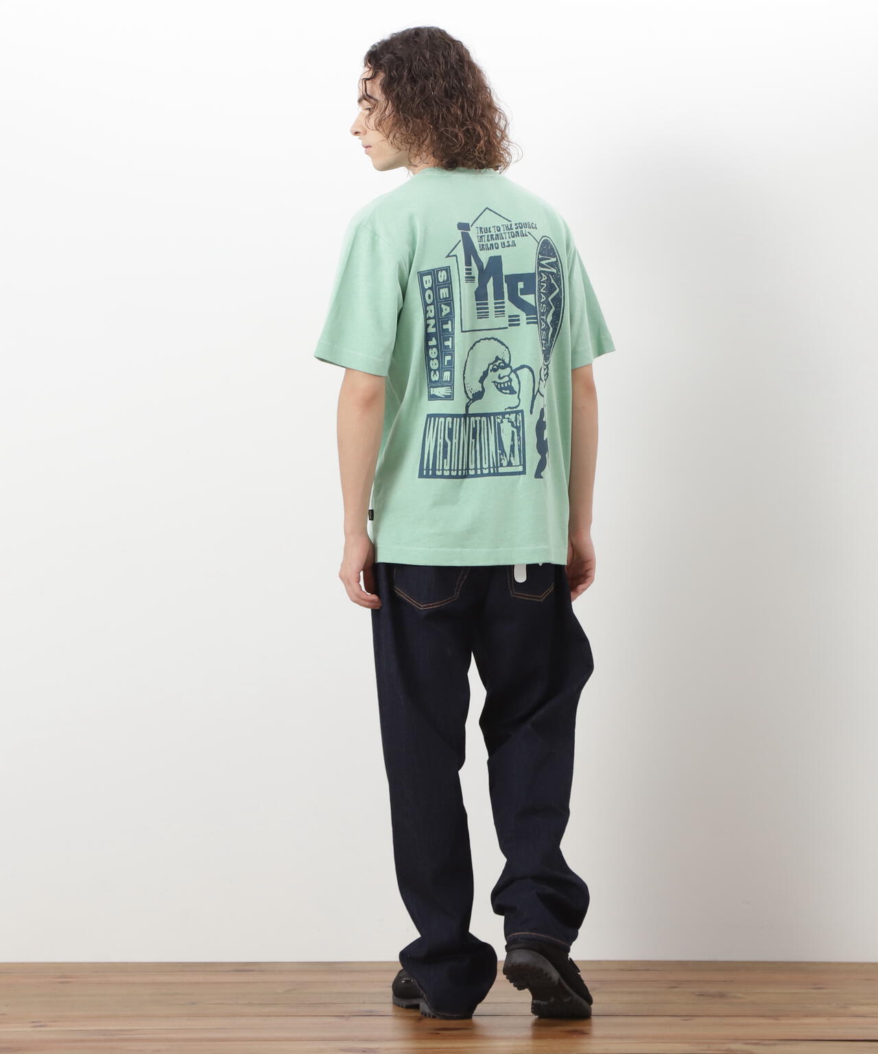 MANASTASH/マナスタッシュ/HEMP TEE JUMBLE