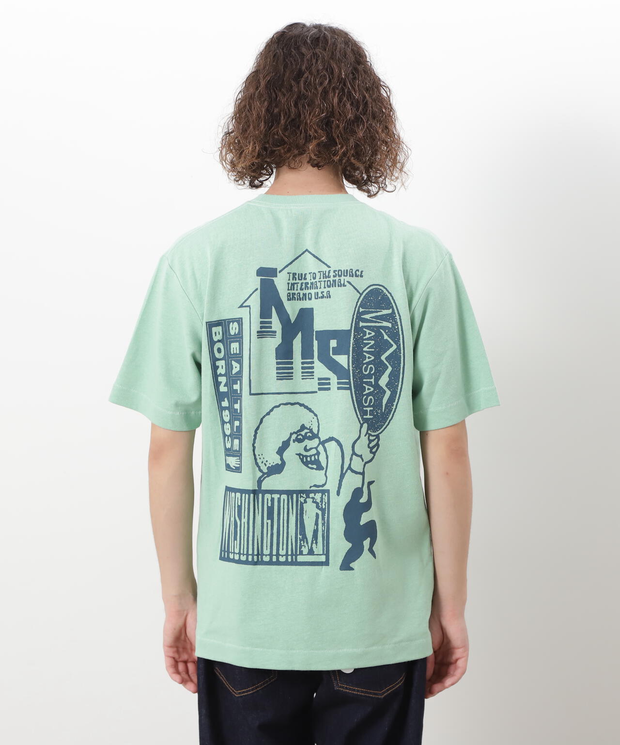 MANASTASH/マナスタッシュ/HEMP TEE JUMBLE