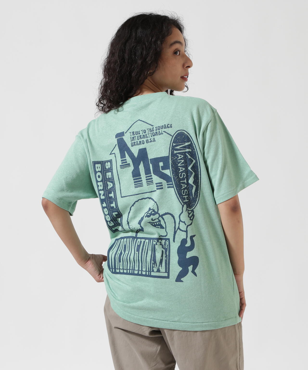 MANASTASH/マナスタッシュ/HEMP TEE JUMBLE