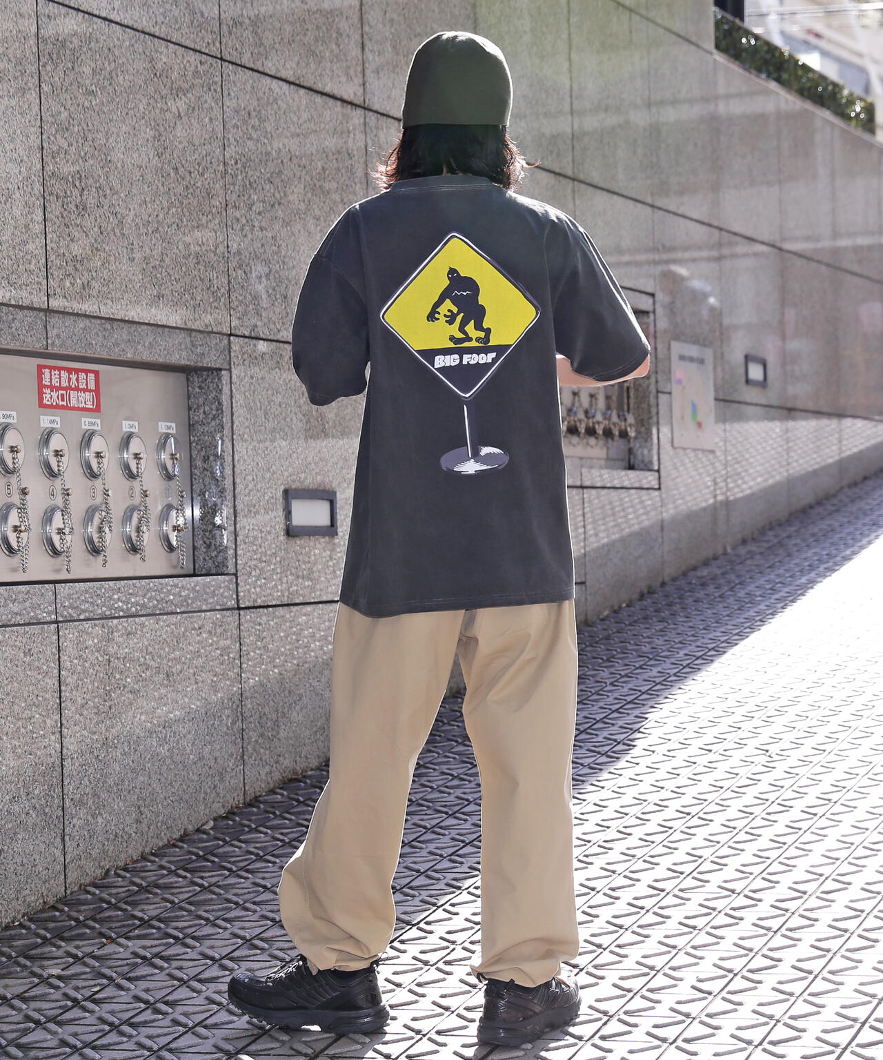 MANASTASH/マナスタッシュ/PUMICE TEE CAUTION!