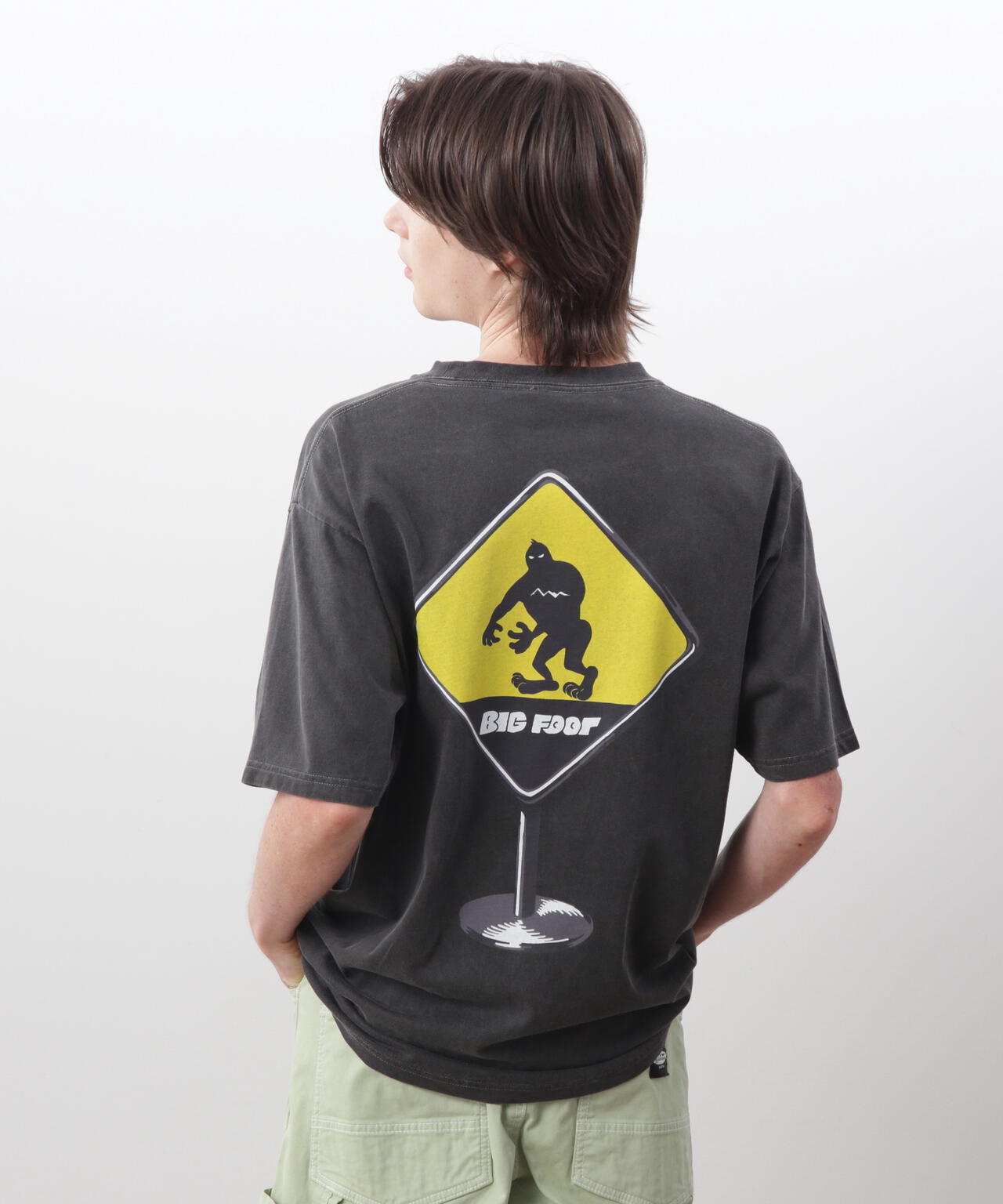 MANASTASH/マナスタッシュ/PUMICE TEE CAUTION!
