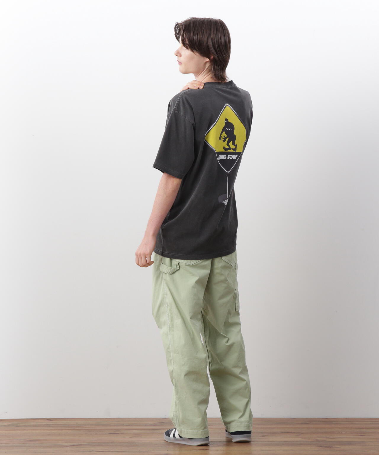 MANASTASH/マナスタッシュ/PUMICE TEE CAUTION!