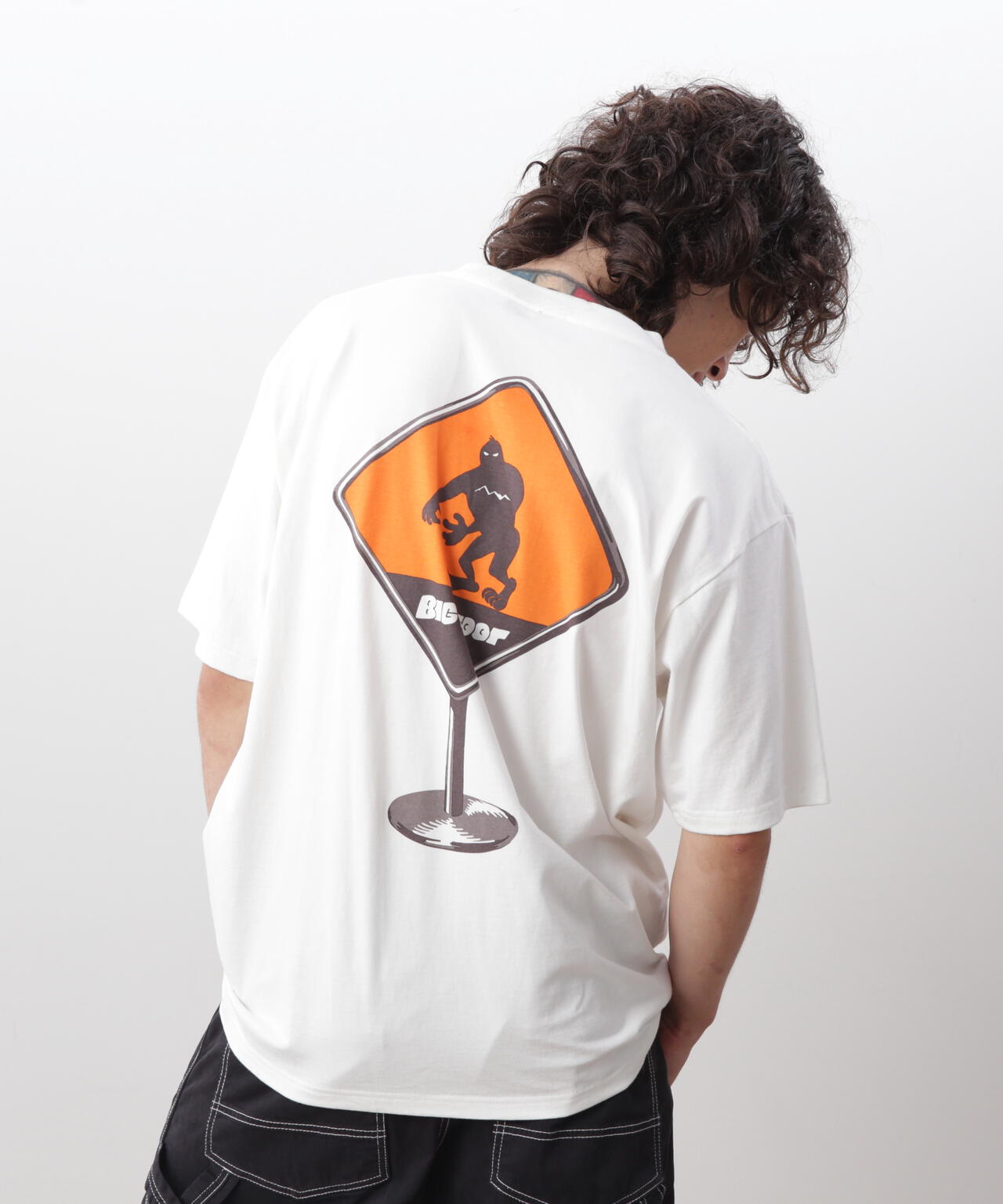 MANASTASH/マナスタッシュ/PUMICE TEE CAUTION!